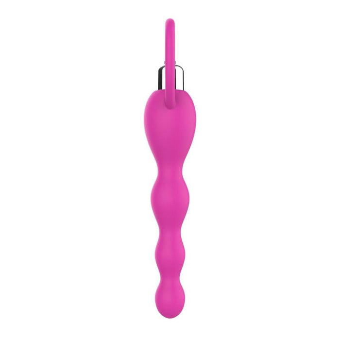 Cadena Anal Con Vibración Rosa