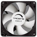 EAN 4710700954324 - Tacens Aura II 8cm Carcasa del ordenador Negro, Blanco imagen 1