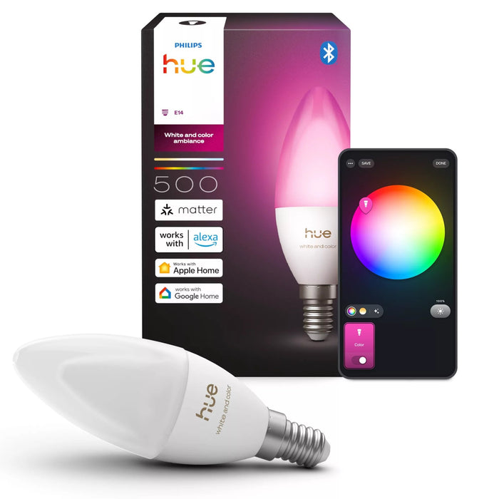 Signify Hue Wca B39 E14 Smarte Led Kerzenlampe