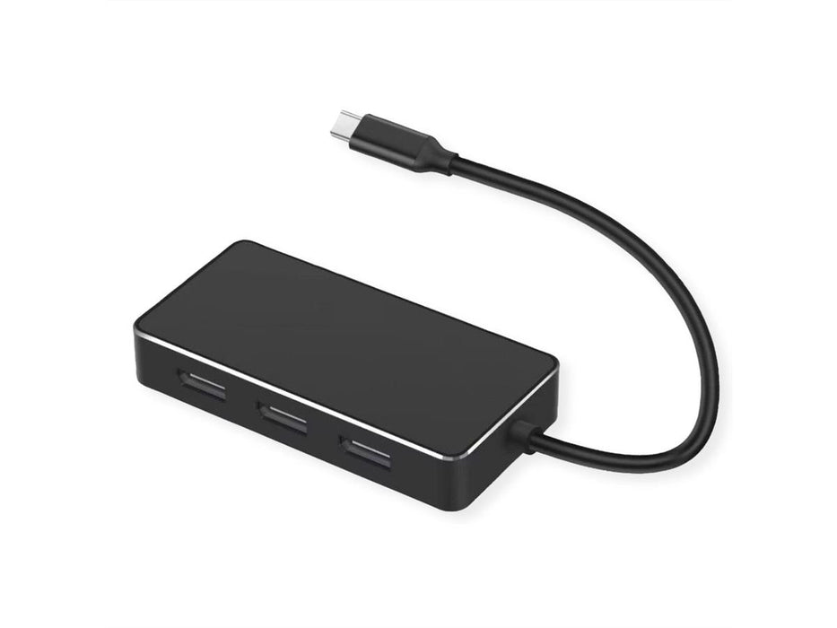 Value Multi-Display Adapter Usb Typ C - 3x Dp, Multi-Stream 4k