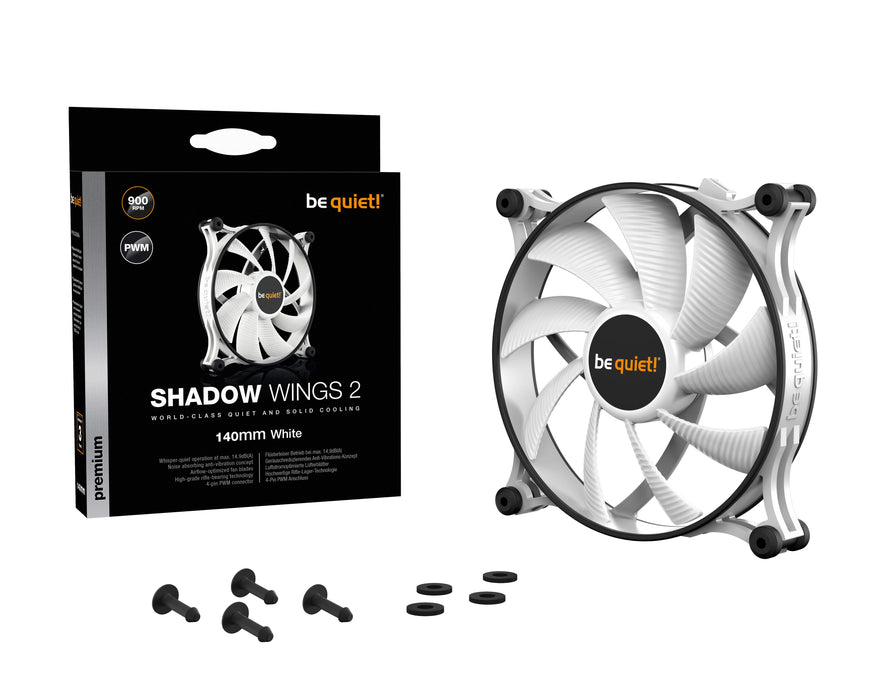 EAN 4260052187357 - be quiet! BL091 sistema de refrigeración para ordenador Carcasa del ordenador Ventilador 14 cm Blanco imagen 5