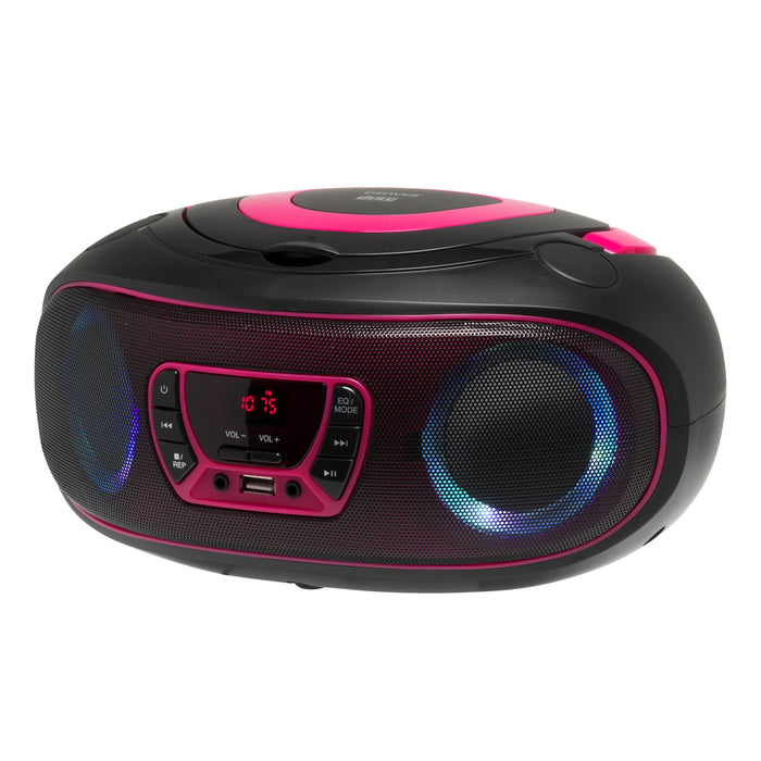 EAN 5706751040726 - Denver TCL-212BT PINK Negro, Rosa Reproductor de CD portátil imagen 5