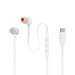 EAN 1200130011153 - JBL Tune 310C Auriculares Alámbrico Dentro de oído Llamadas/Música USB Tipo C Blanco imagen 6