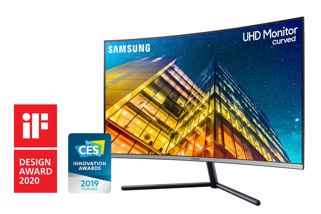 Samsung U32r590cwp 32" Uhd Va 60hz 4ms Curved 250cd M2 2500:1 Hdmi