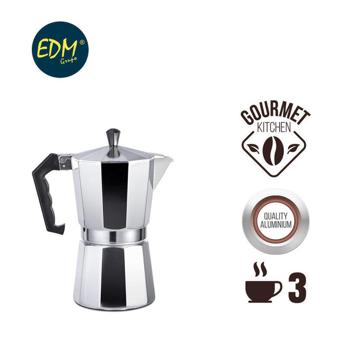 Cafetera Italiana Edm - 3 Tazas