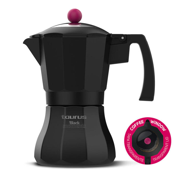 Cafetera Taurus Italica Black Moments 6t