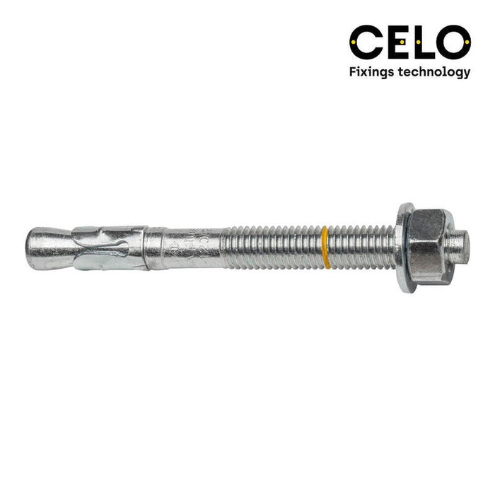 Caja 25 Unid. Anclaje Homologado Ce Bap Ø10x105mm/30 Zincado Celo