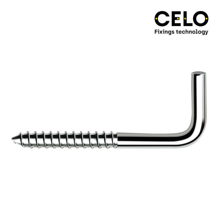 Caja 250 Unid. Alcayata Cajita Din/Ref Alr 4,0x60mm Zincado Celo