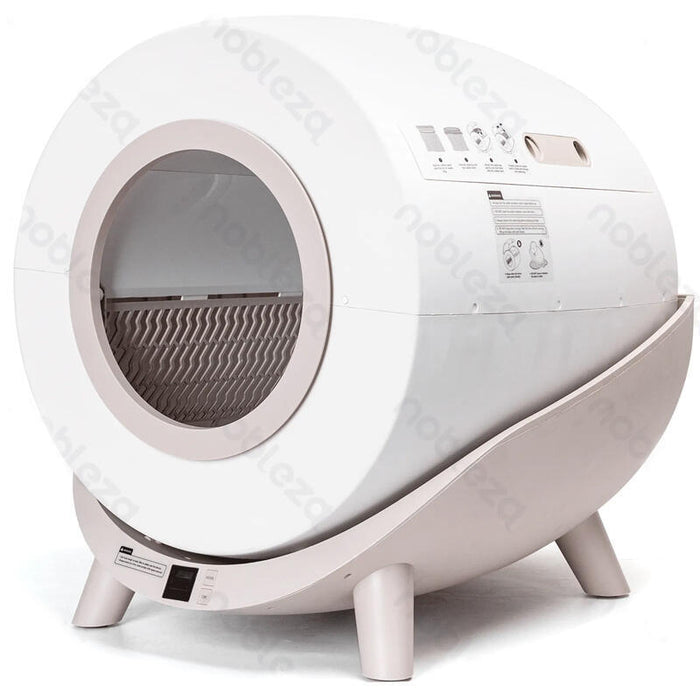 Caja De Arena Inteligente Para Gatos 10w 57.1l Blanco Nobleza