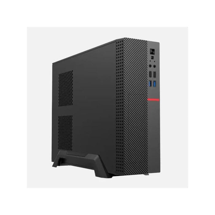 Caja Microatx Slim Appc-504sf Fa/500 Approx Caja Microatx Slim / 1×3.5' Hdd + 2×2.5' Ssd / 1×80 Mm Incluido / Usb 3.0 ×2 + Usb 2.0 ×2 / Fuente Sfx 500w / Negro