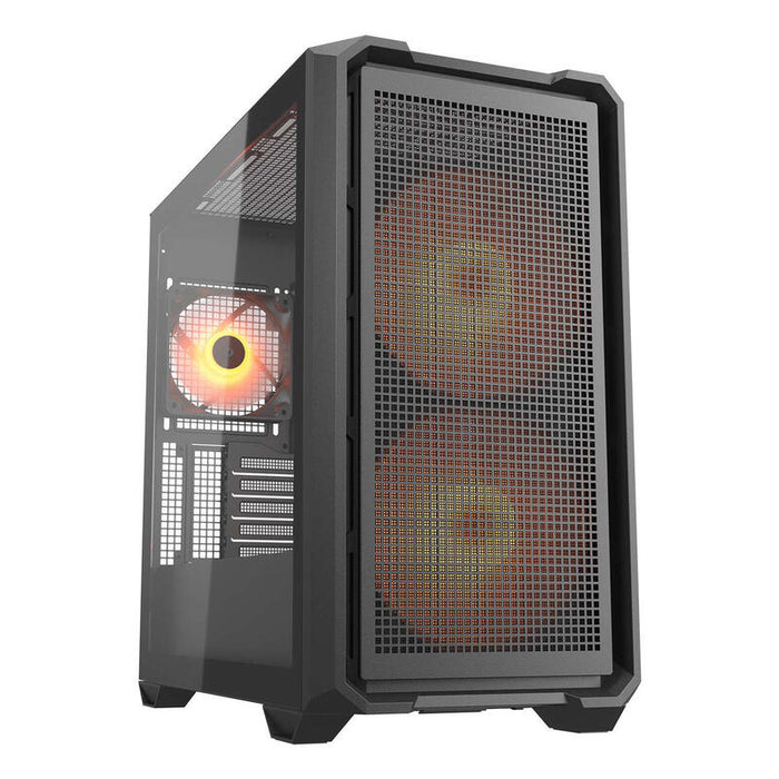 Caja Pc Cougar Minitorre Mx600 Mini Rgb Negro