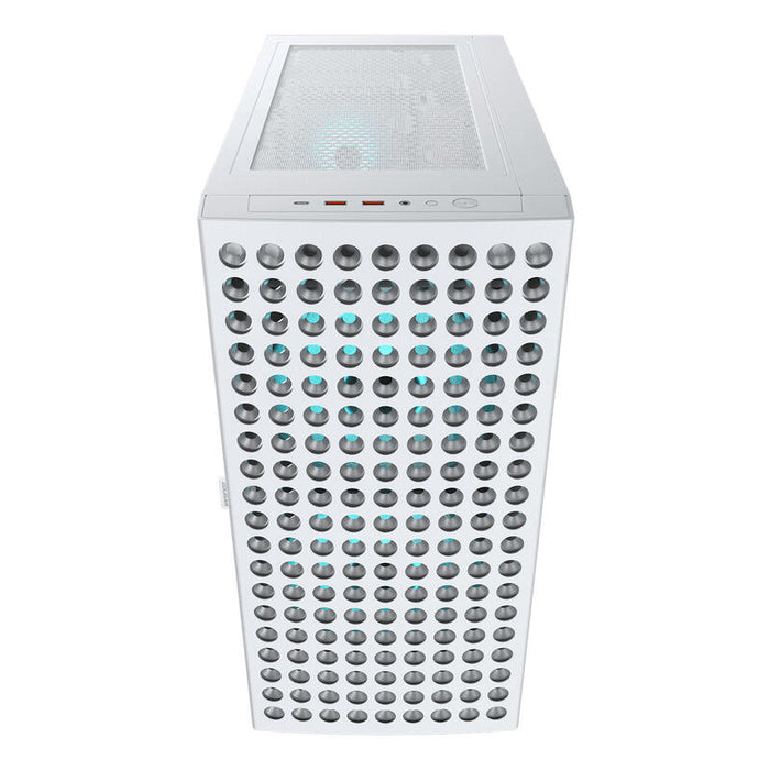 Caja Pc Cougar Semitorre Airface Eco Rgb Blanco