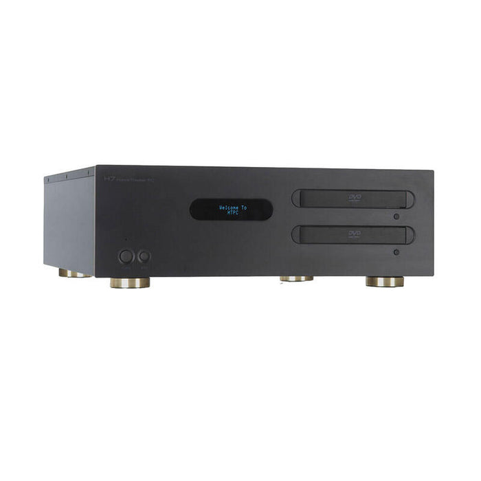 Caja Pc Homepc Dign Hv7sq Negra Con Mando Distancia. Sin Fuente