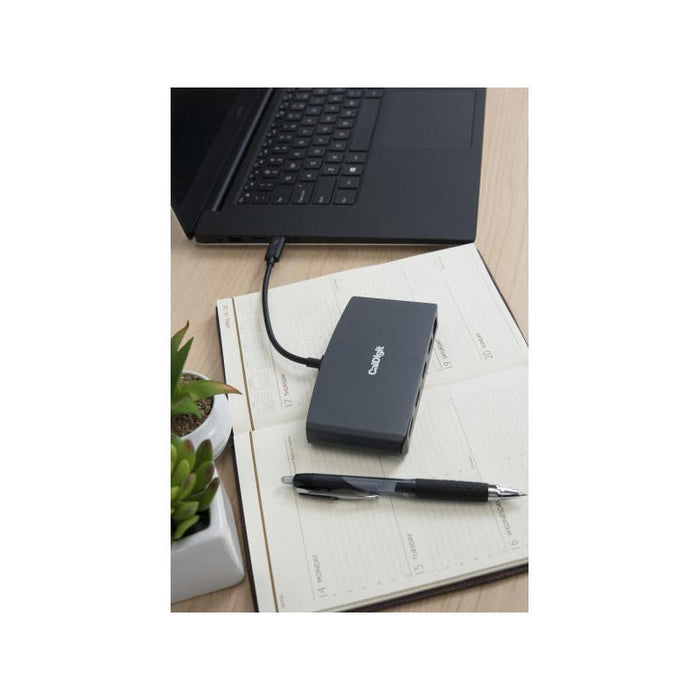 Caldigit Thunderbolt 3 Mini Dock Alámbrico Negro, Gris