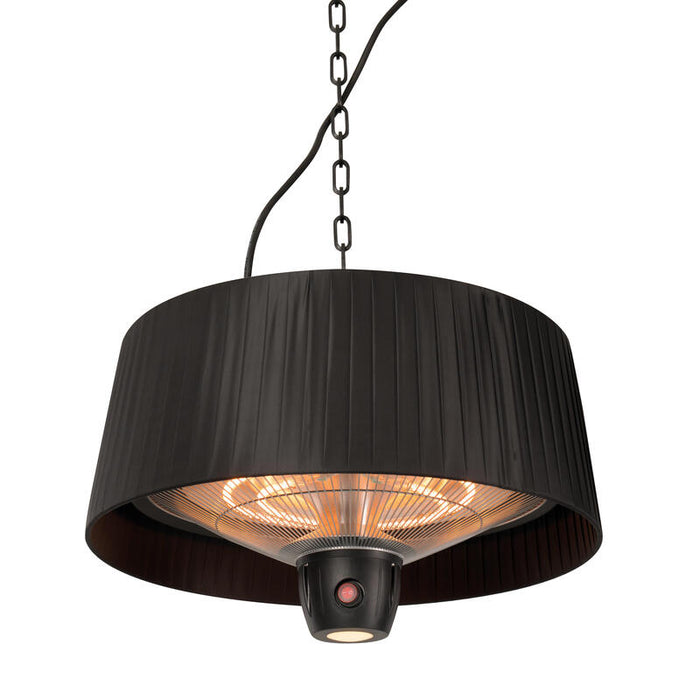 Calefactor Sunred Artix C-Hb, Infrarrojos Colgante Brillante Compacto, 1500 W, Negro