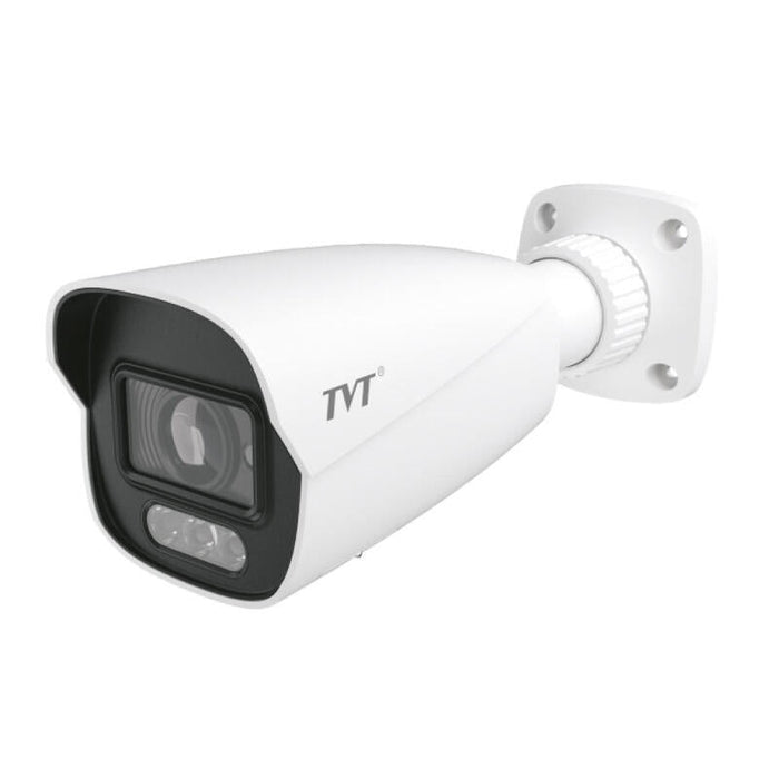 Cámara Bullet Ip 4mp 2.8mm Ir50m Ip67 Audio Mic Light Explorer Tvt