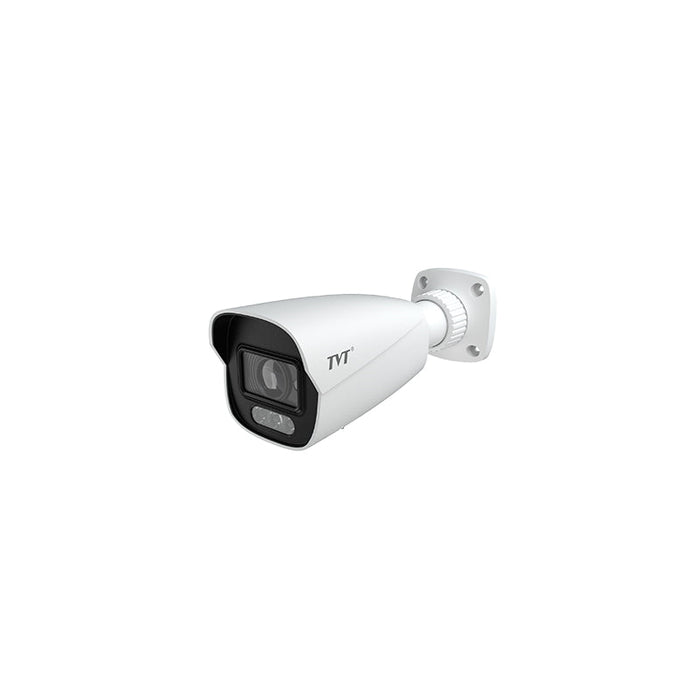 Cámara Bullet Ip 8mp 2,8mm Luz Blanca 30m Ip67 Audio Mic Light Explorer