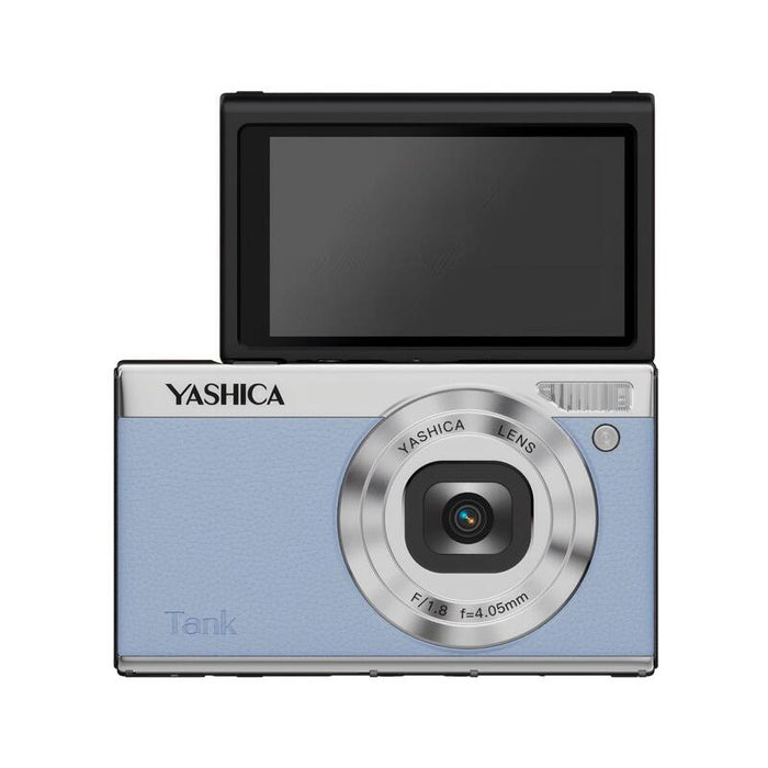 Cámara Digital Yashica Tank Compacta Azul Cielo