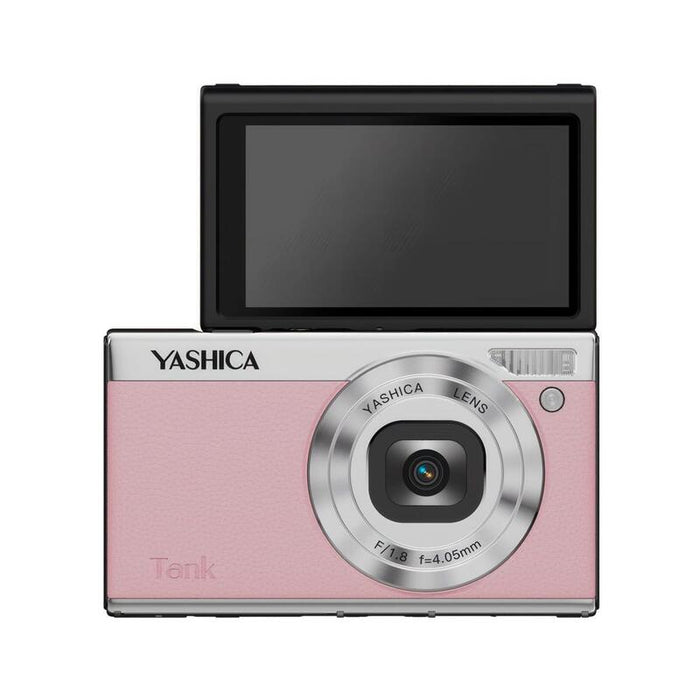 Cámara Digital Yashica Tank Malvavisco Compacta Rosa