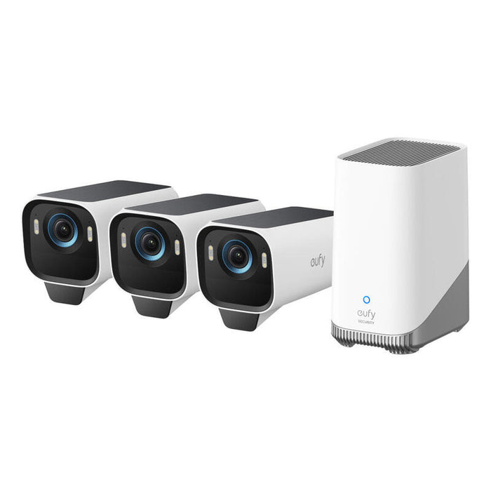 Cámara Eufy Cam S3 Pro 3+1 Bala (Forma) De Seguridad Ip Exterior 3840 X 2160 Pixeles Pared