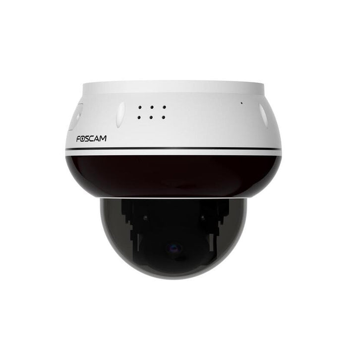 Cámara  Foscam D8et 4k 8mp Poe Ip Dome De Vigilancia Con Función Pt Motorizada, Detección Ai Persona Y Vehículo, Protección Vandálica Ik10 (Blanco)