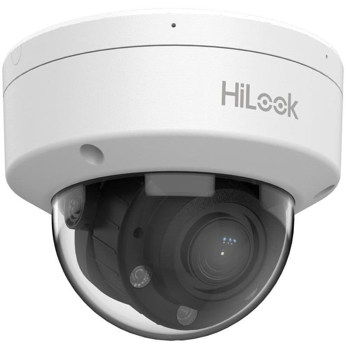 Camara Hilook Dome Ipc-D620ha-Lzu F2.8-12 (2 Mp, 30 M. Ir, 30 M. Led, Hybrid Light), White