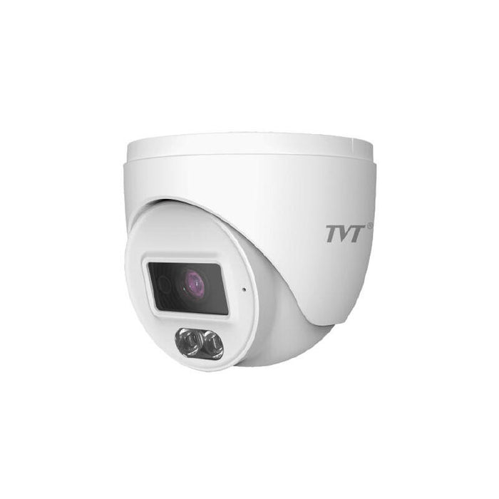 Cámara Ip Domo 4mp Ip67 Iluminación Dual Luz Blanca Ir 20m Micrófono
