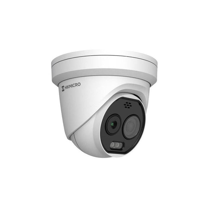 Cámara Turret Ip Biespectro 5mp Térmica 2.1mm 256×192 Y Óptica 2.2mm 2688×1944 Guanlan