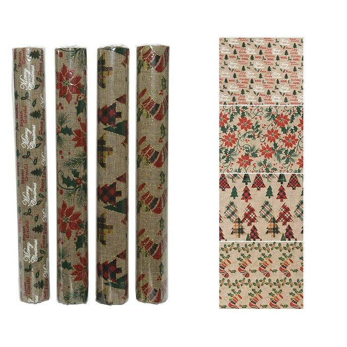 Camino De Mesa Motivos Navideños, 35cmx2m, 4 Modelos. Decoris