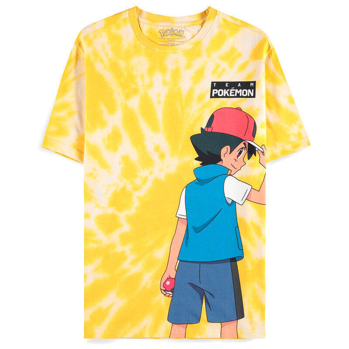 Camiseta Ash And Pikachu Pokemon Talla Xs