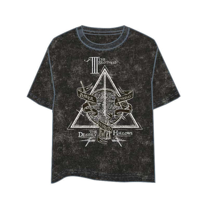 Camiseta Deathly Hallows Harry Potter Adulto Talla S