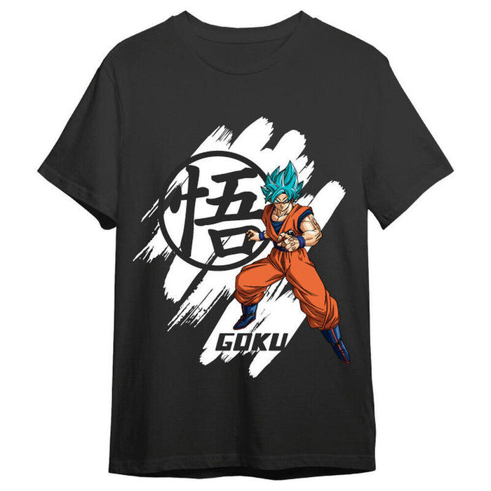 Camiseta Goku Super Saiyan Blue Dragon Ball Super Adulto Talla L