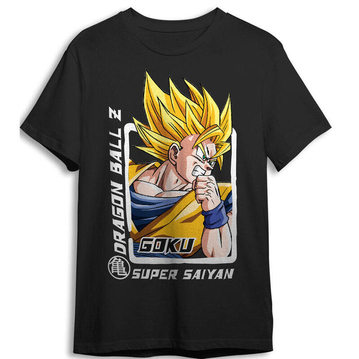Camiseta Goku Super Saiyan Dragon Ball Z Adulto Talla S