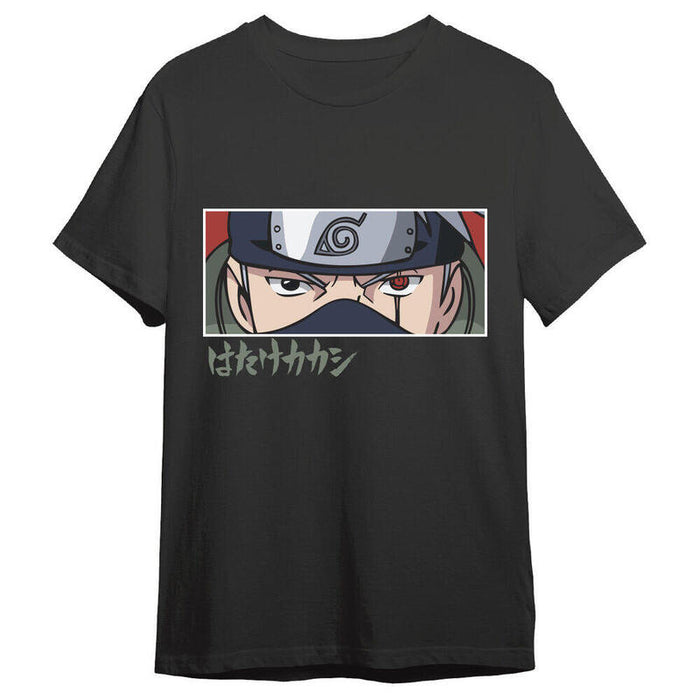 Camiseta Kakashi Eyes Naruto Shippuden Adulto Talla Xl