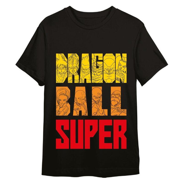 Camiseta Letters Dragon Ball Z Adulto Talla 2xl