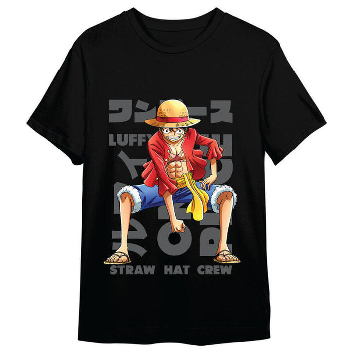 Camiseta Monkey D. Luffy One Piece Adulto Talla 2xl