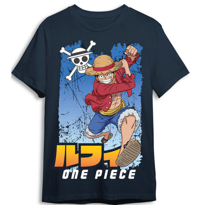 Camiseta Monkey D. Luffy One Piece Adulto Talla M