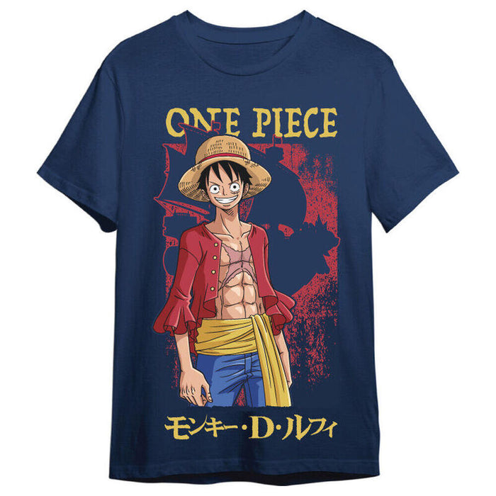 Camiseta Monkey D. Luffy One Piece Adulto Talla S