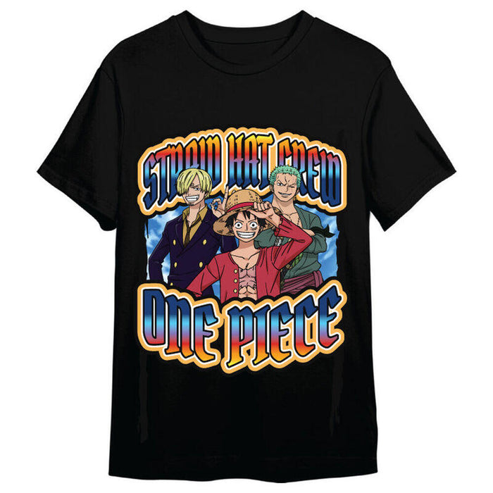 Camiseta Monkey D. Luffy, Roronoa Zoro & Sanji One Piece Adulto Talla Xl