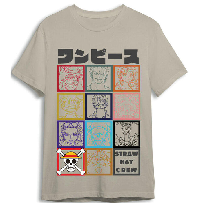 Camiseta Straw Hat Crew One Piece Adulto Talla S
