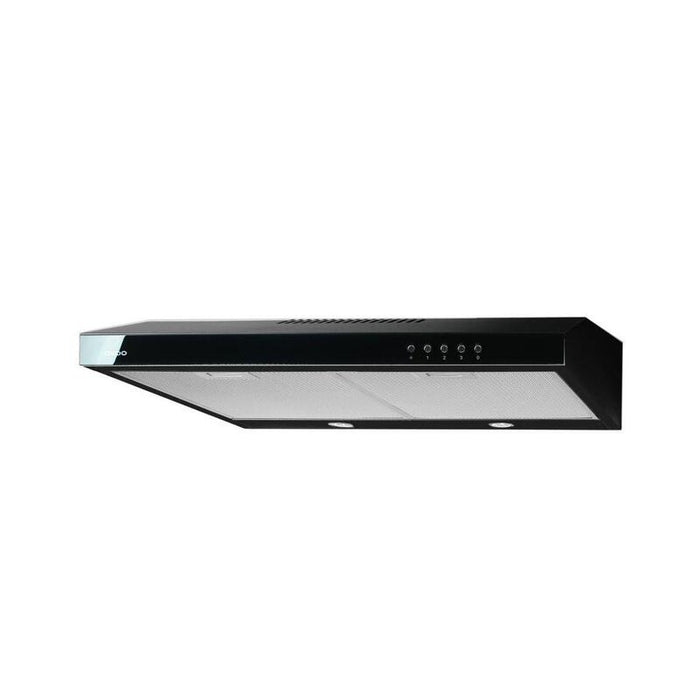 Campana Extractora Akpo Wk-7 K50 Negro - Vidrio Negro