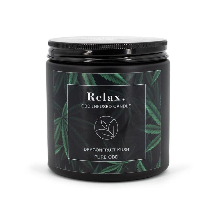 Candle Brothers Vela Aromática Cbd Relax Dragon Fruit Kush 350g