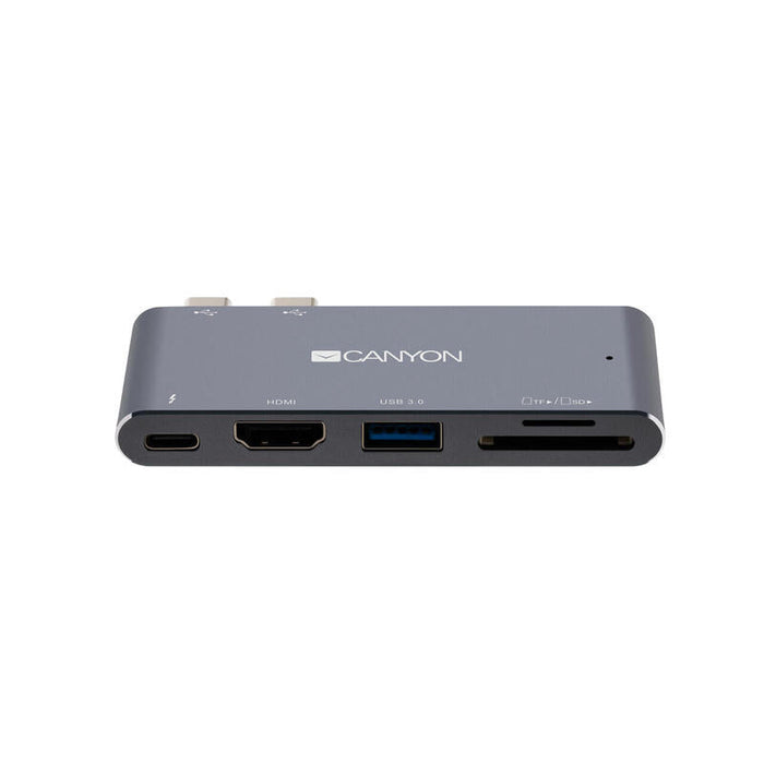 Canyon Chargingdock 2xtb -> 2xhdmi/Usb 3.0/Usb 2.0/Sd-Slot Retail