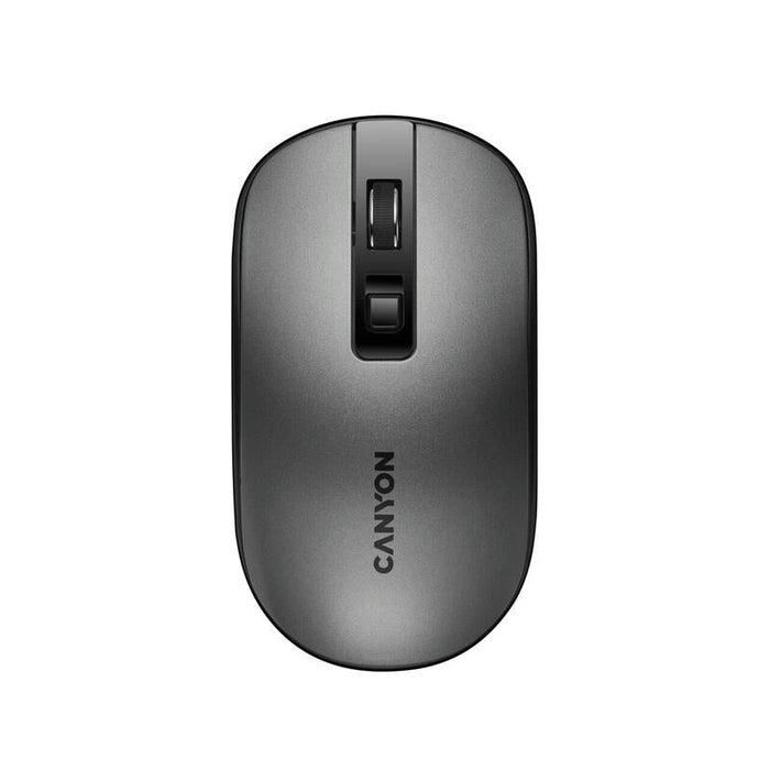 Canyon Raton Mw-18 Wireless Rechargeable Silent Pixart   Gris Retail