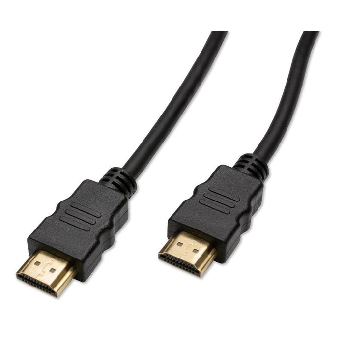 Captiva Cable Hdmi Zu Hdmi Schwarz 4k 60hz 1m Highspeed Chapado En Oroe Stecker