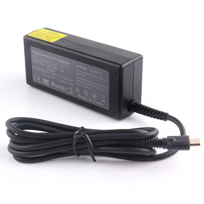 Cargador 90w Usb Tipo C Compatible Dell, Hp, Asus, Lenovo - Conector Usb-C