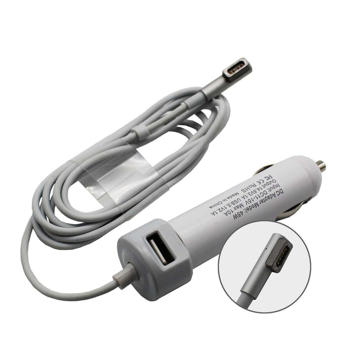 Cargador De Coche Para Portátil Apple Macbook Air A1244 A1369 A1370