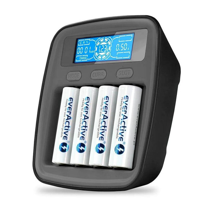 Cargador De Batería Ni-Mh Usb-C Everactive Nc1000mv2