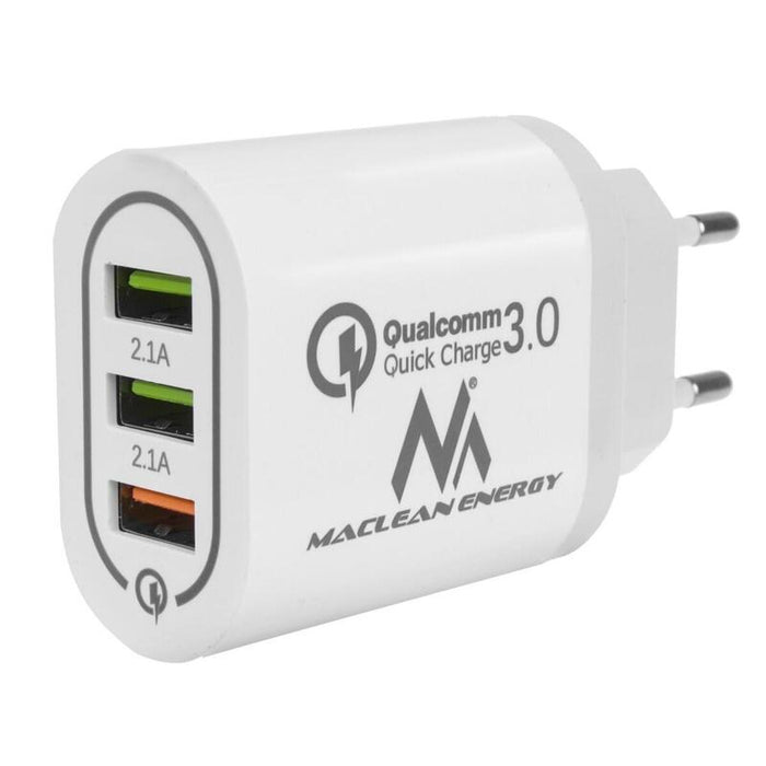 Cargador De Red Qc 3xusb Mce479w
