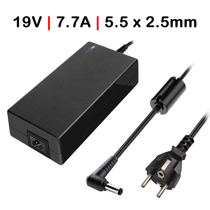 Cargador Para Portátil Gaming Msi Gs40 19V 7.7A 150W 5.5 X 2.5Mm